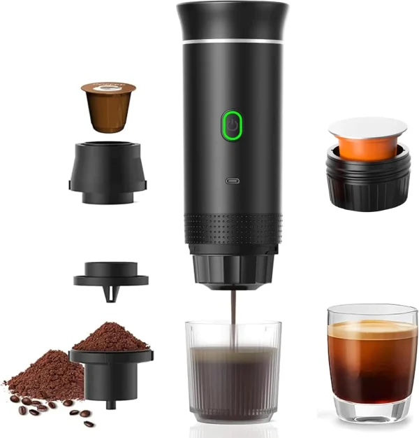 20 Bar Electric Portable Travel Espresso Machine